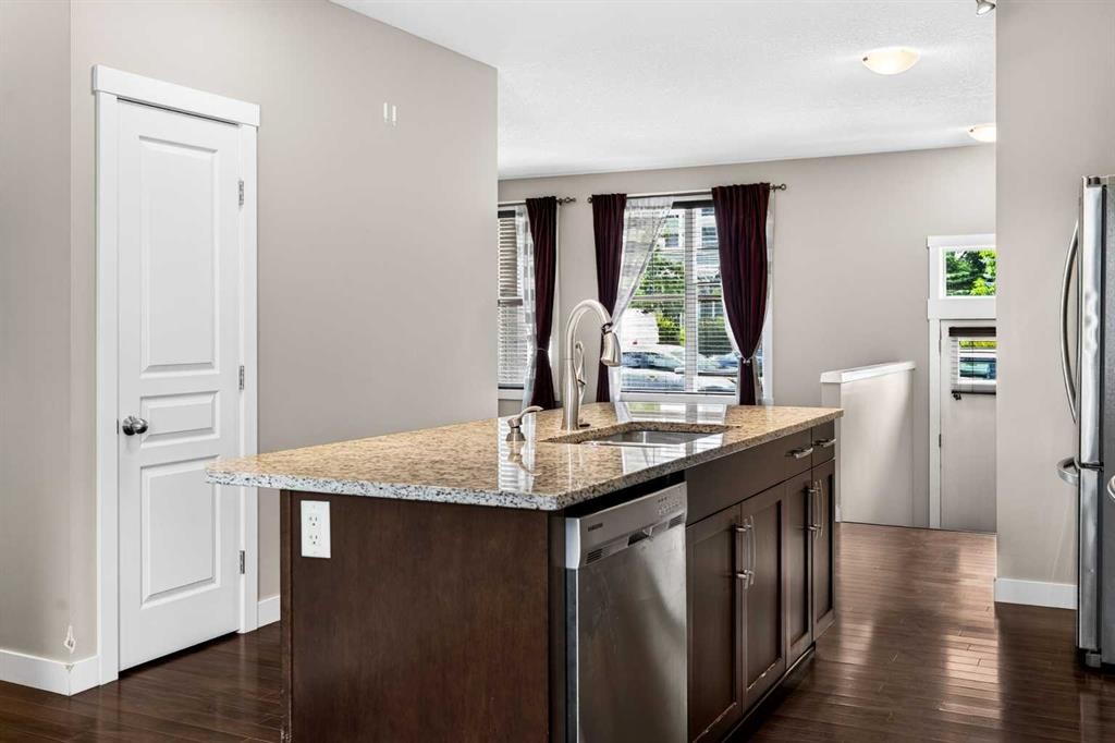 235 Mckenzie Towne Link Se, Calgary, AB - Indoor Photo Showing Kitchen With Upgraded Kitchen