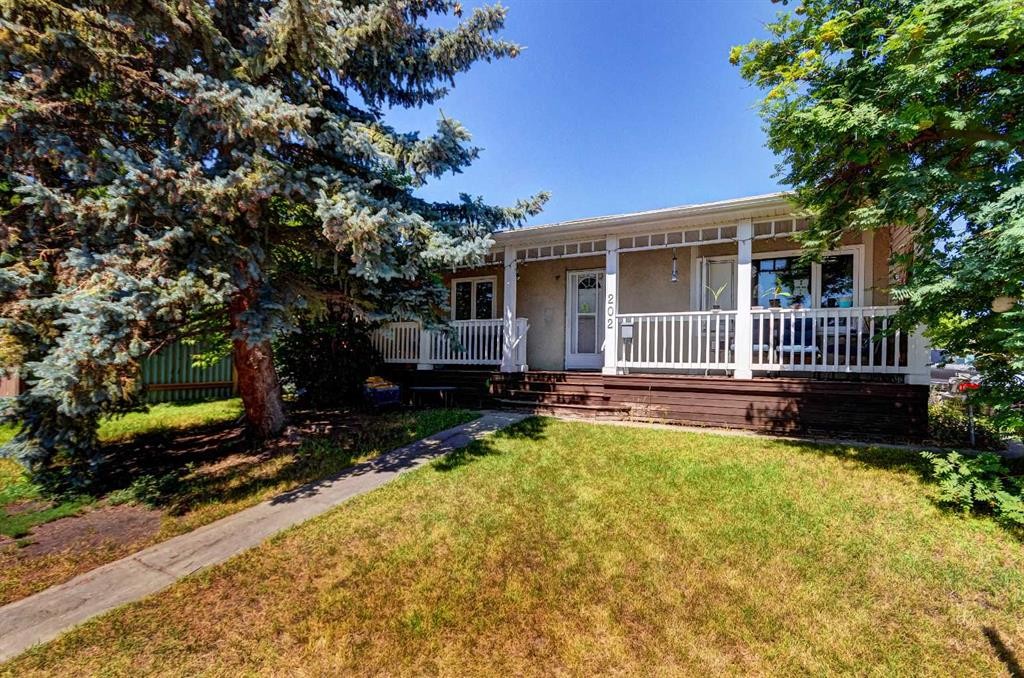 202 Olympia Drive Se, Calgary, AB - Outdoor With Deck Patio Veranda