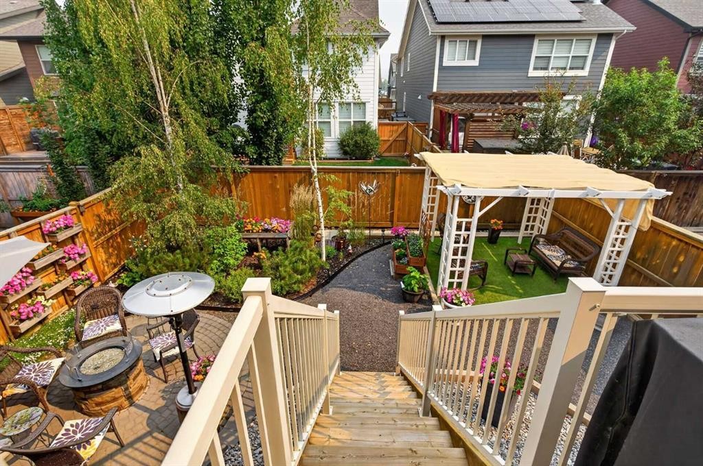 172 Riviera Way, Cochrane, AB - Outdoor With Deck Patio Veranda