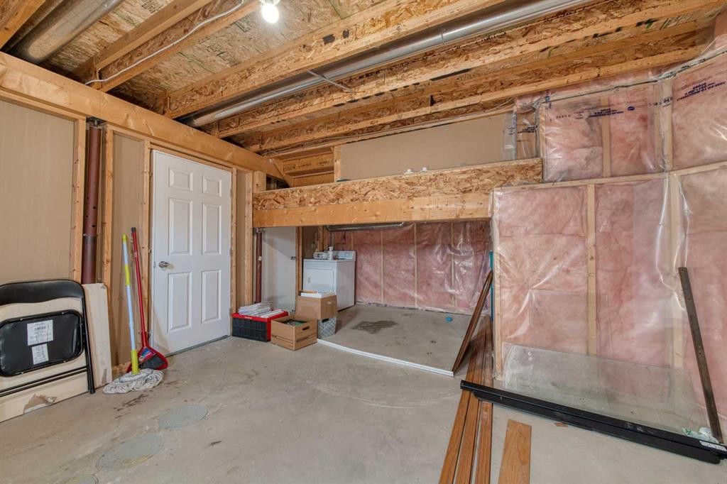 142 Arbour Meadows Close Nw, Calgary, AB - Indoor Photo Showing Basement