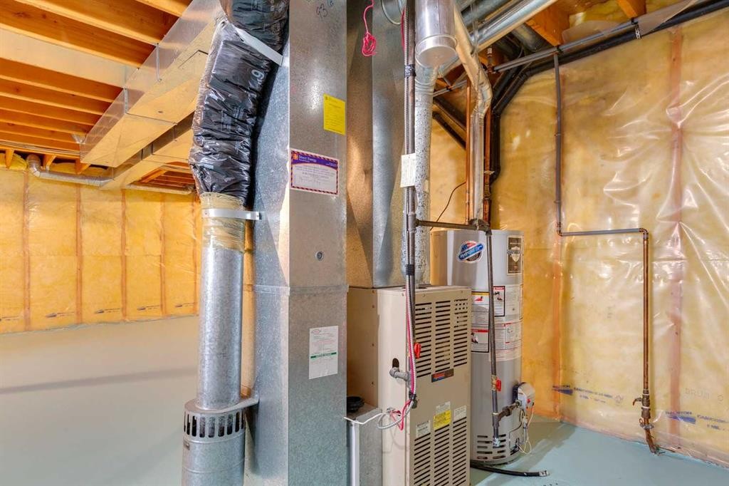 134 Hawkstone Manor Nw, Calgary, AB - Indoor Photo Showing Basement