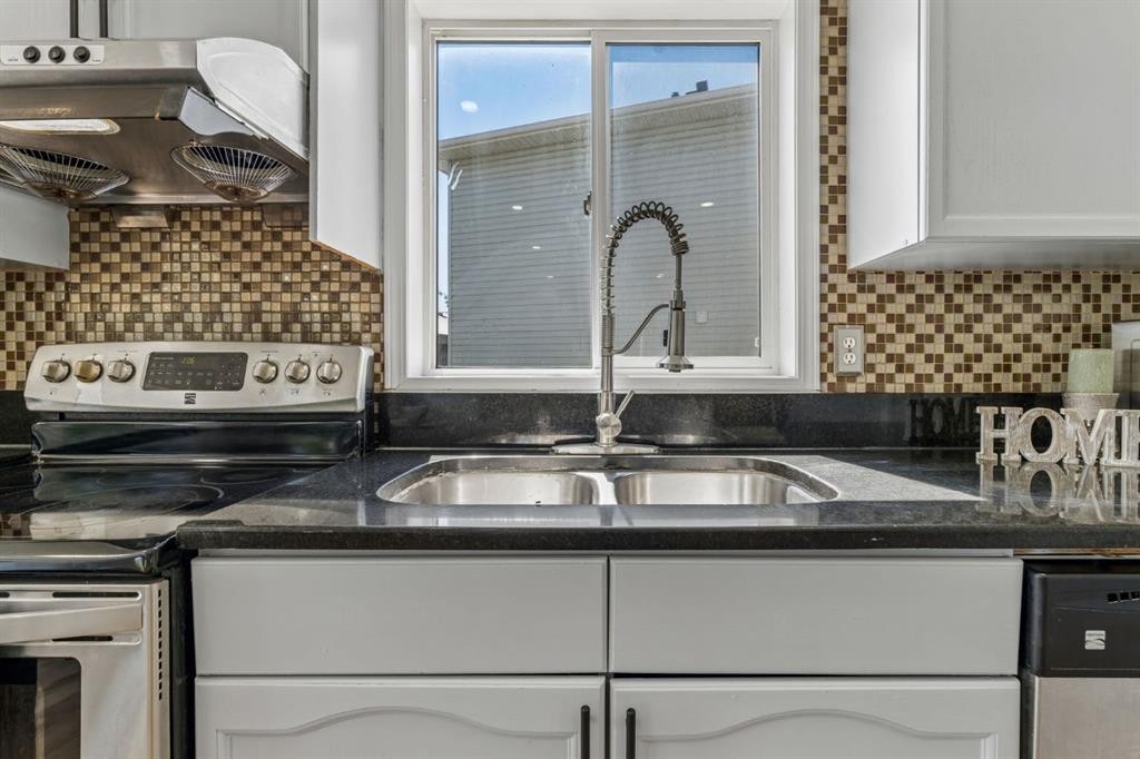 51 San Diego Place Ne, Calgary, AB - Indoor Photo Showing Kitchen With Double Sink
