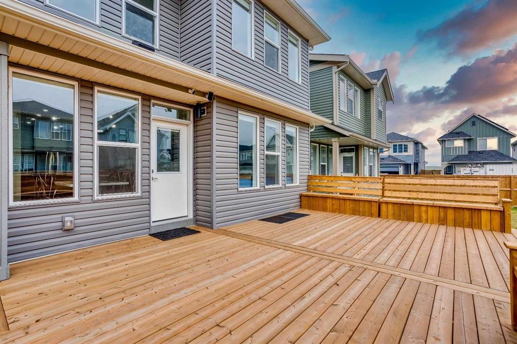 91 Copperhead Grove Se, Calgary, AB - Outdoor With Deck Patio Veranda