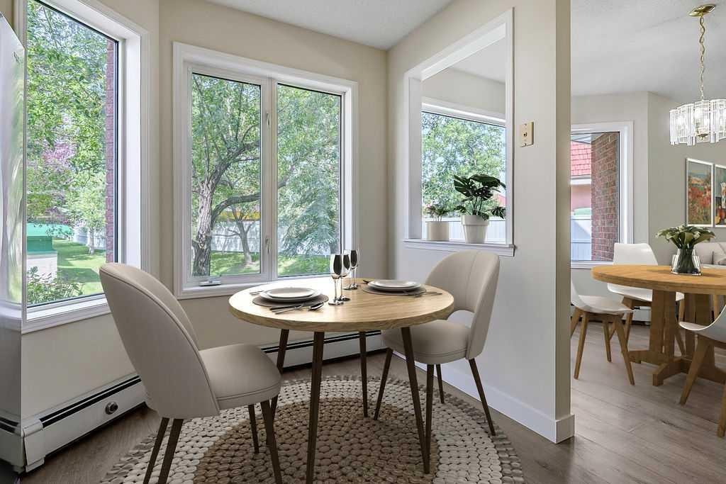 1103-1103 Hawksbrow Point Nw, Calgary, AB - Indoor Photo Showing Dining Room