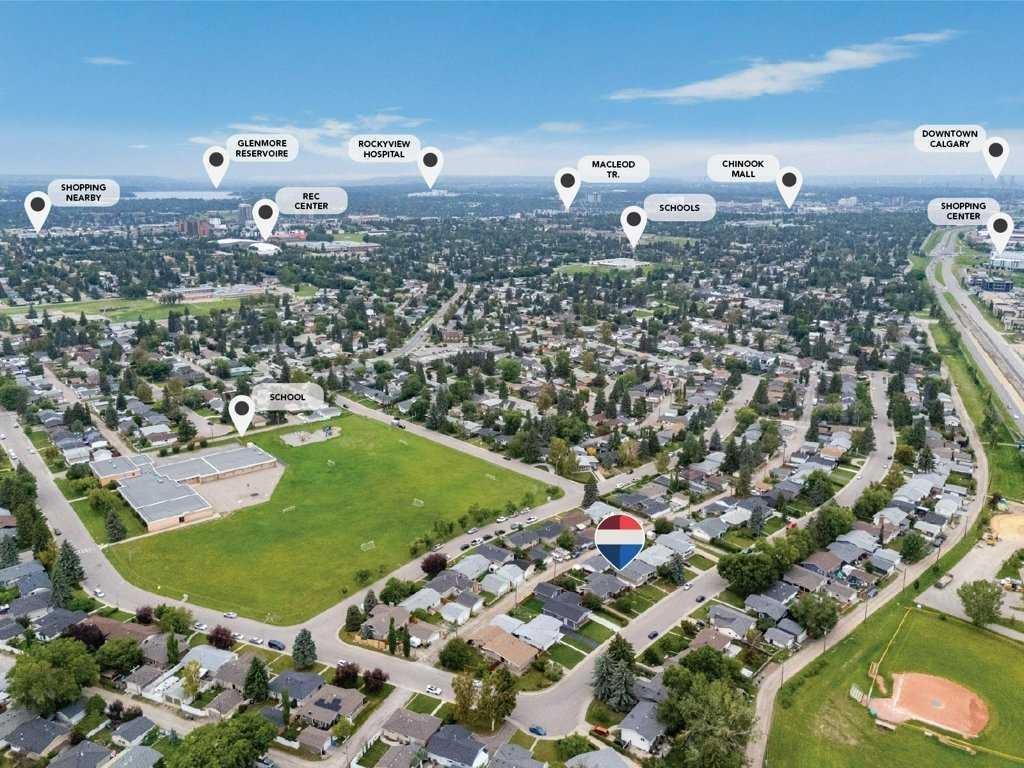 9511 Academy Drive Se, Calgary, AB - Outdoor With View