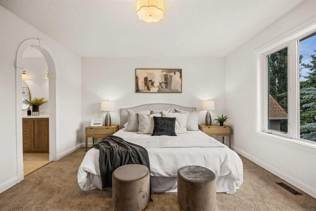 156 Strathridge Place Sw, Calgary, AB - Indoor Photo Showing Bedroom