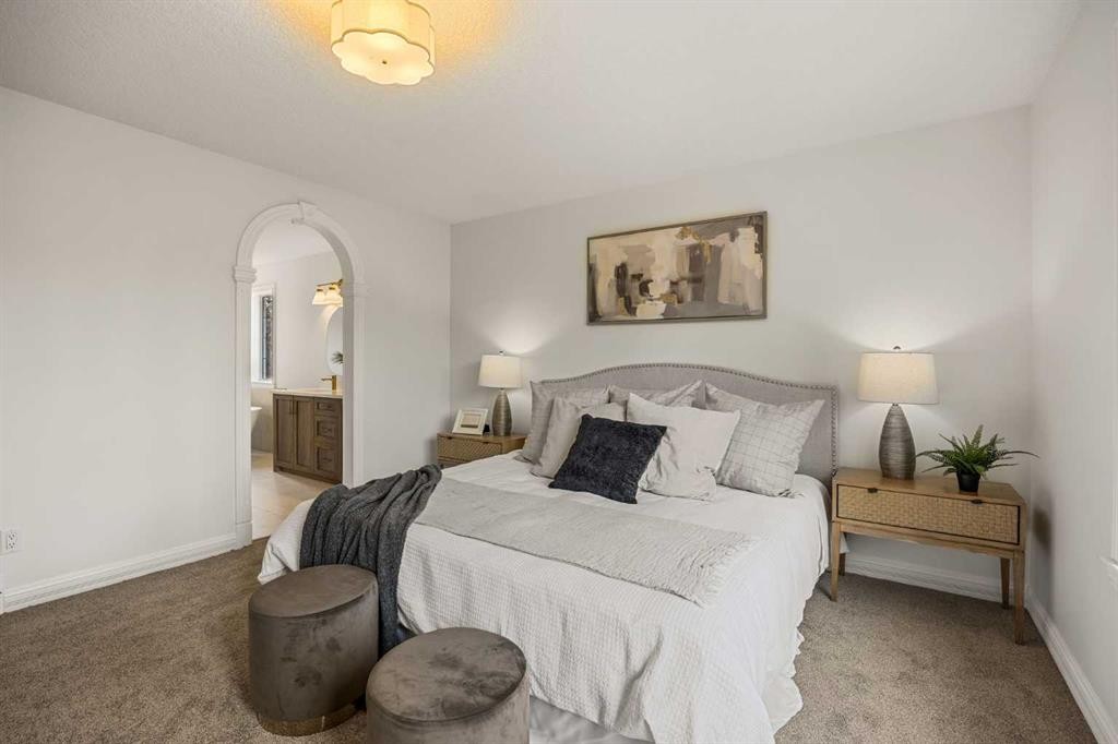 156 Strathridge Place Sw, Calgary, AB - Indoor Photo Showing Bedroom