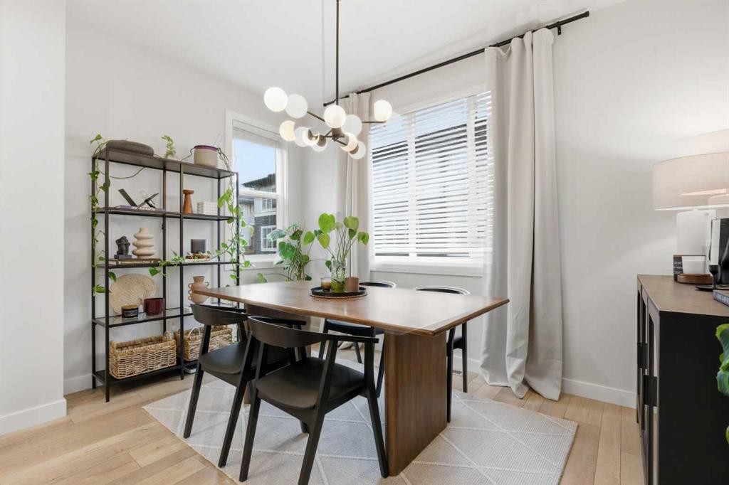 322-72 Cornerstone Manor Ne, Calgary, AB - Indoor Photo Showing Dining Room