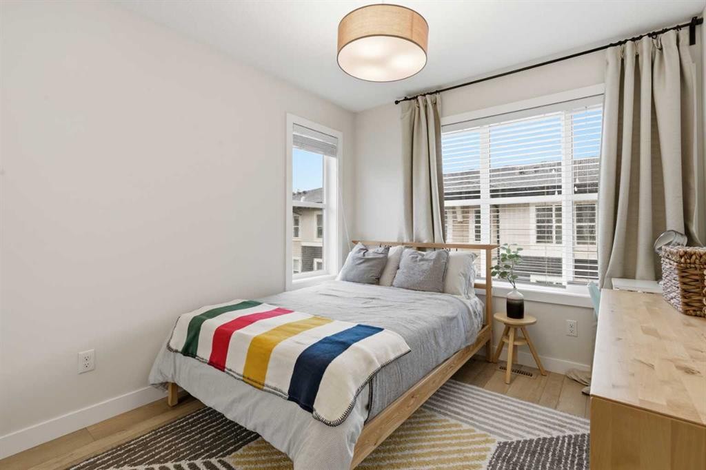 322-72 Cornerstone Manor Ne, Calgary, AB - Indoor Photo Showing Bedroom