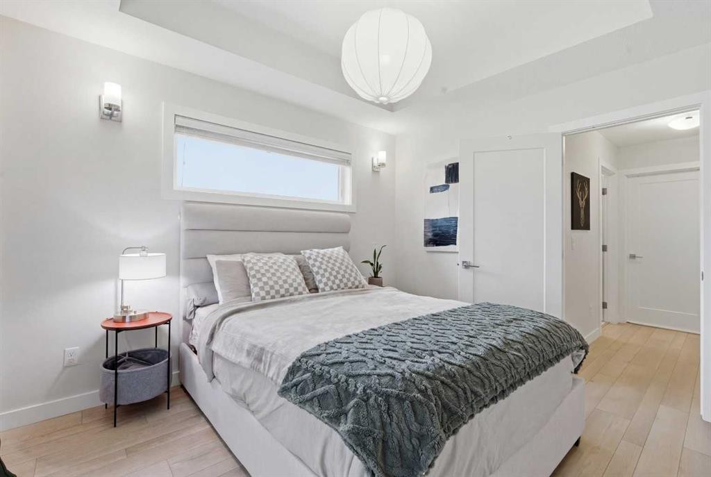 322-72 Cornerstone Manor Ne, Calgary, AB - Indoor Photo Showing Bedroom