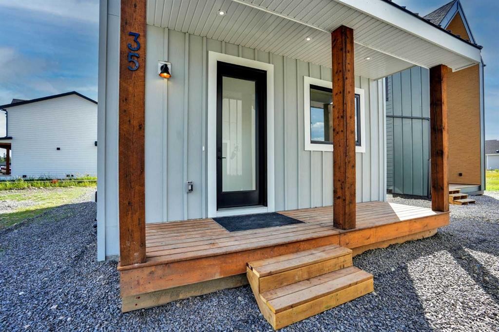 35 Cottageclub Lane, Rural Rocky View County, AB - Outdoor With Deck Patio Veranda With Exterior
