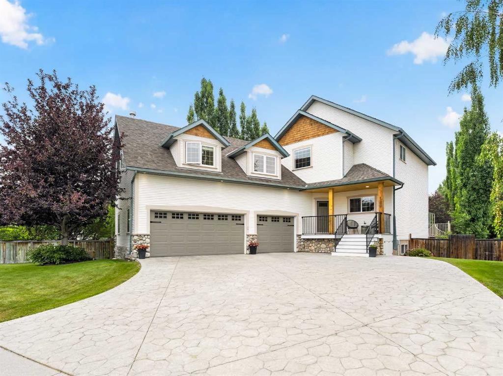 126 West Terrace Point, Cochrane, AB - Outdoor With Facade