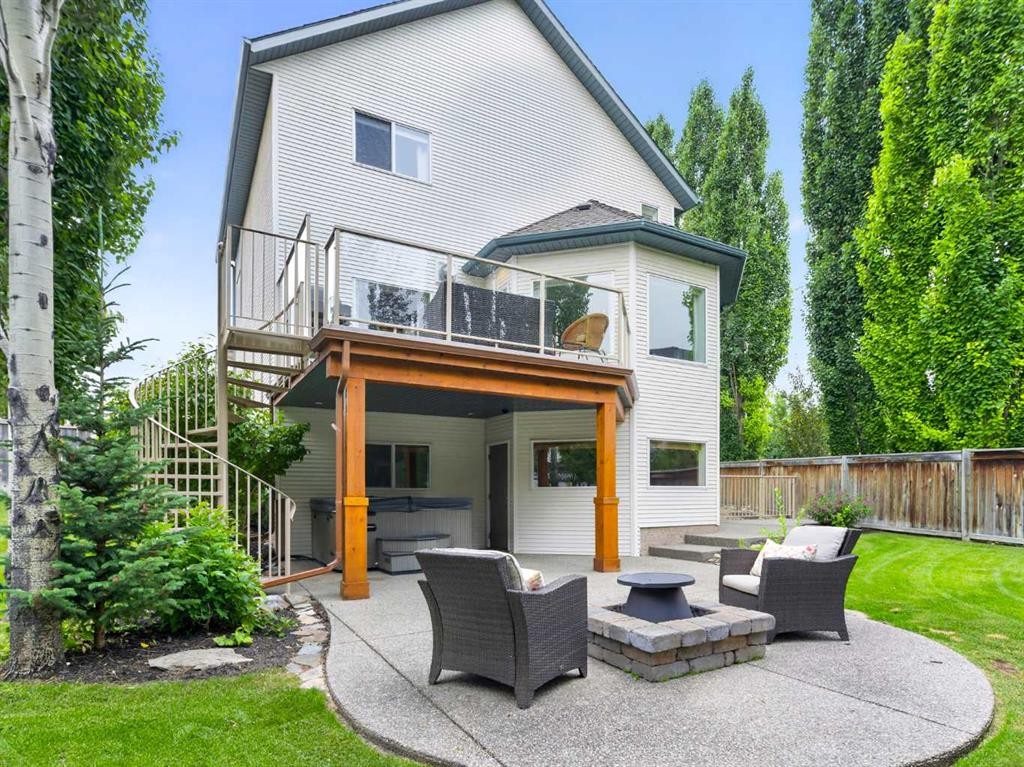 126 West Terrace Point, Cochrane, AB - Outdoor With Deck Patio Veranda