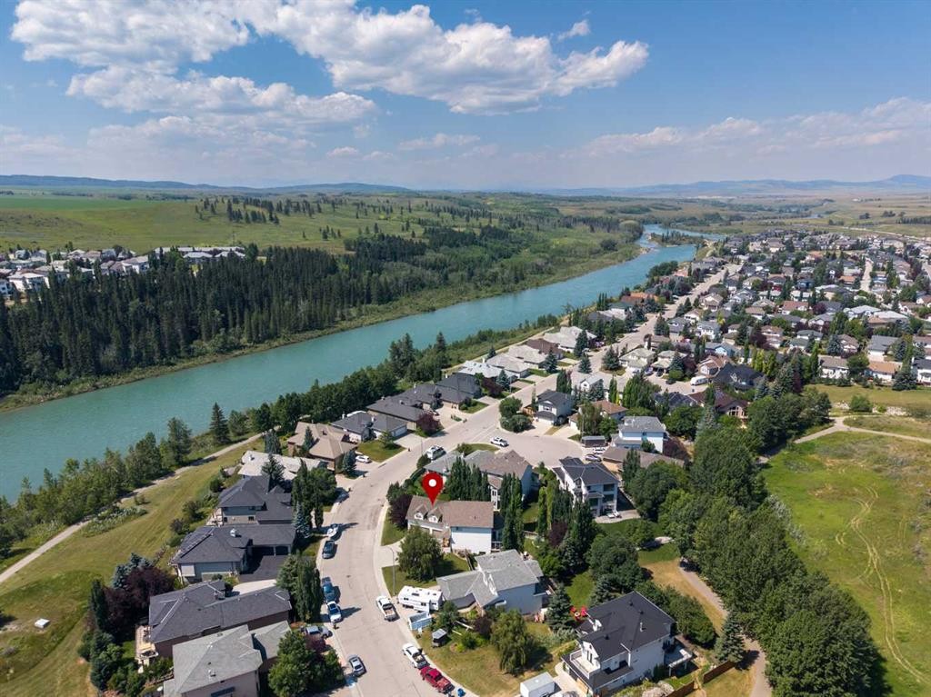 126 West Terrace Point, Cochrane, AB - Outdoor With Body Of Water With View
