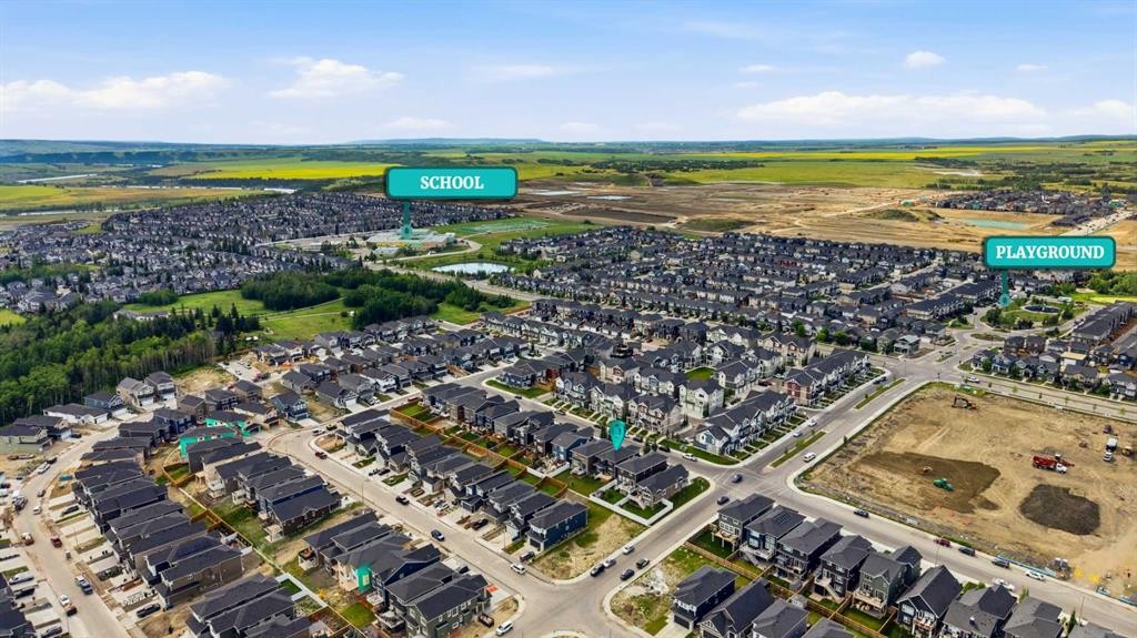 411 Rivercrest Boulevard, Cochrane, AB - Outdoor With View