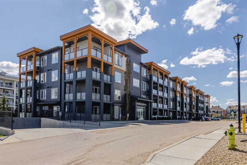 315-100 Auburn Meadows Manor Se, Calgary, AB - Outdoor With Balcony With Facade