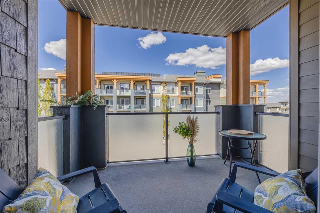 315-100 Auburn Meadows Manor Se, Calgary, AB - Outdoor With Balcony With Exterior