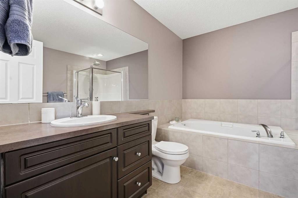 14 River Heights Crescent, Cochrane, AB - Indoor Photo Showing Bathroom