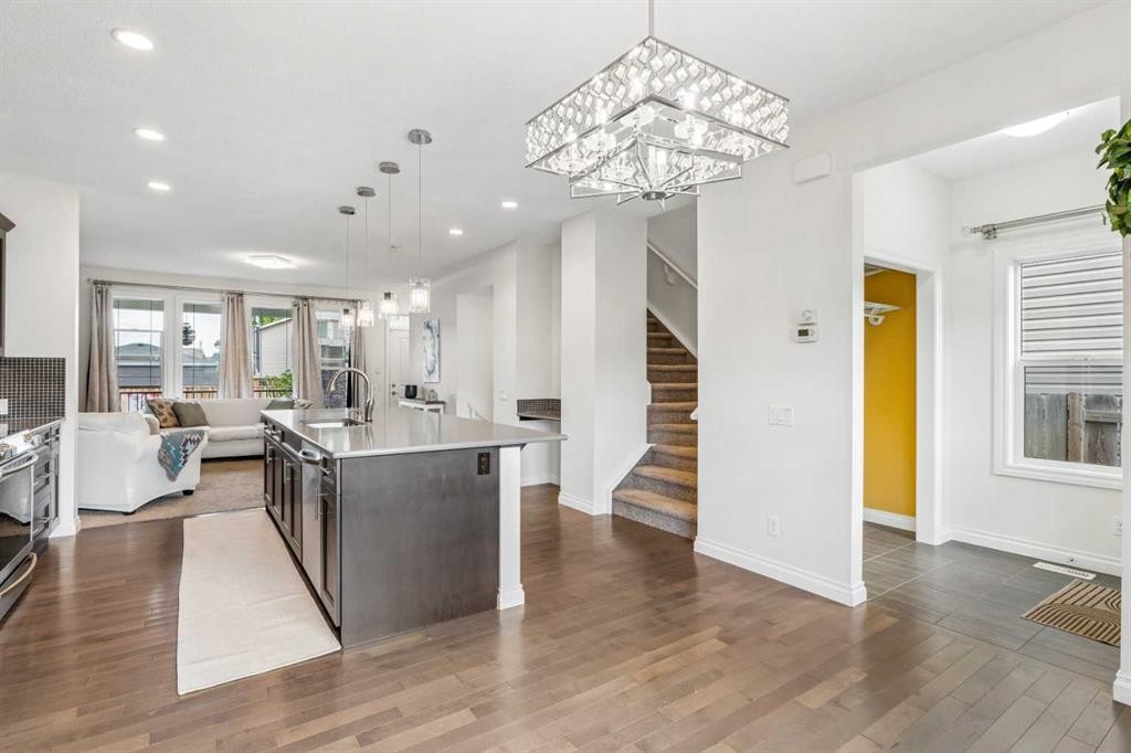 11 Legacy Crescent Se, Calgary, AB - Indoor Photo Showing Kitchen With Upgraded Kitchen
