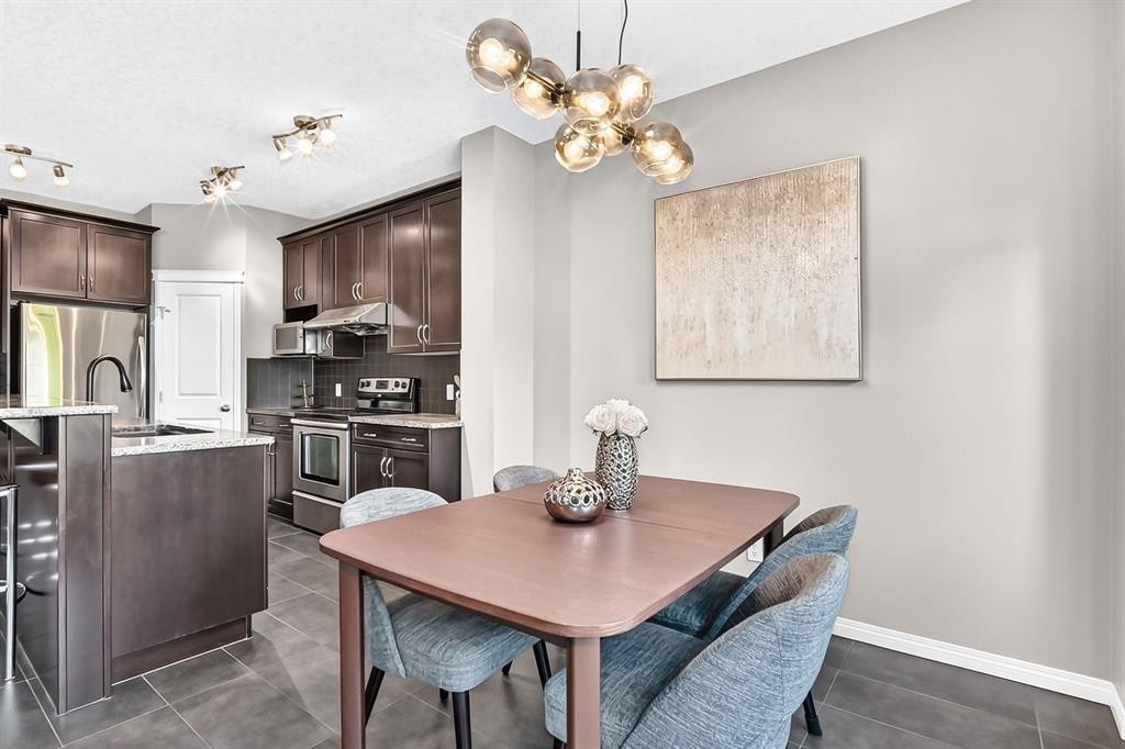 325 Kincora Glen Rise Nw, Calgary, AB - Indoor Photo Showing Dining Room