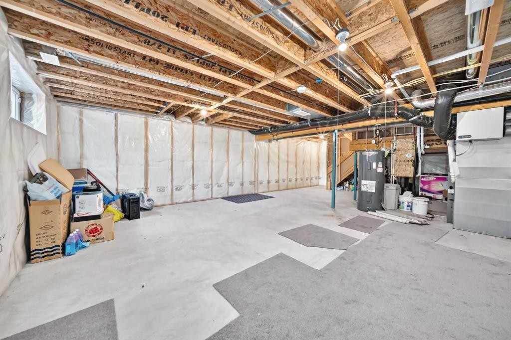 325 Kincora Glen Rise Nw, Calgary, AB - Indoor Photo Showing Basement