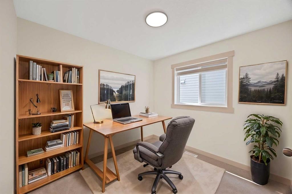 130 Panamount Road Nw, Calgary, AB - Indoor Photo Showing Office
