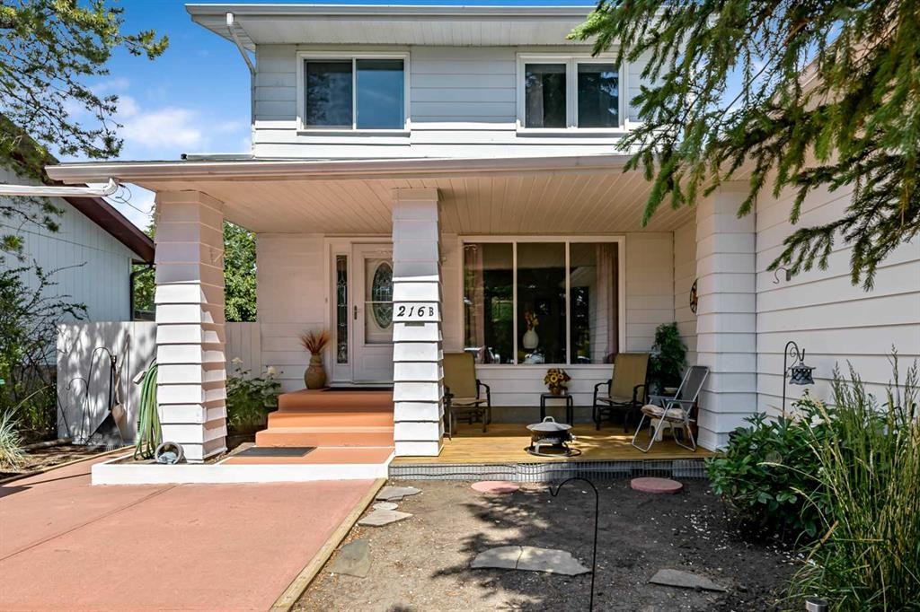 216 B Royal, Diamond Valley, AB - Outdoor With Deck Patio Veranda