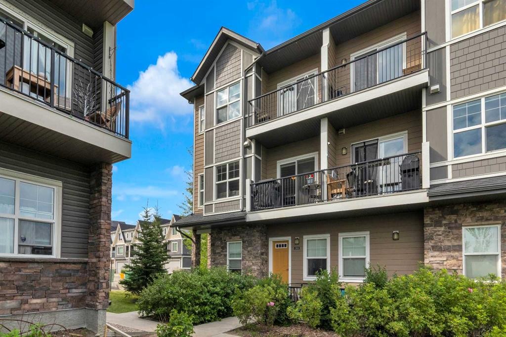 205-250 Fireside View, Cochrane, AB - Outdoor With Balcony