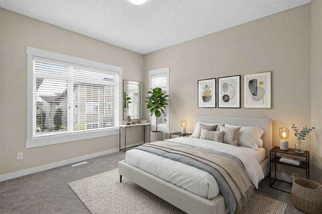604 Skyview Point Place Ne, Calgary, AB - Indoor Photo Showing Bedroom