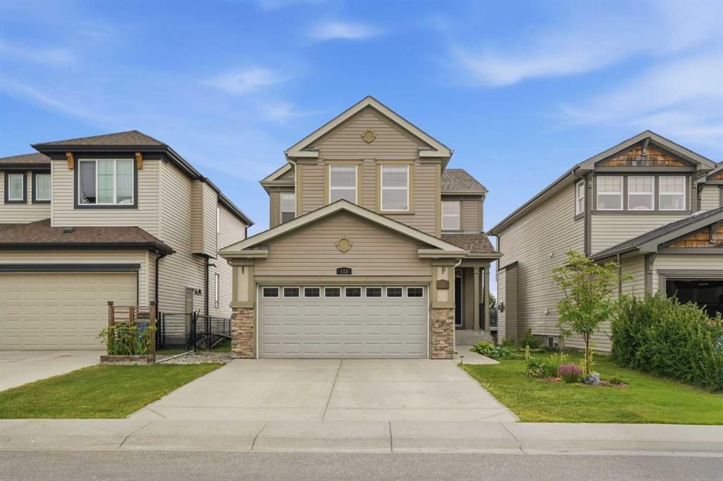 113 Sunset View, Cochrane, AB - Outdoor With Facade