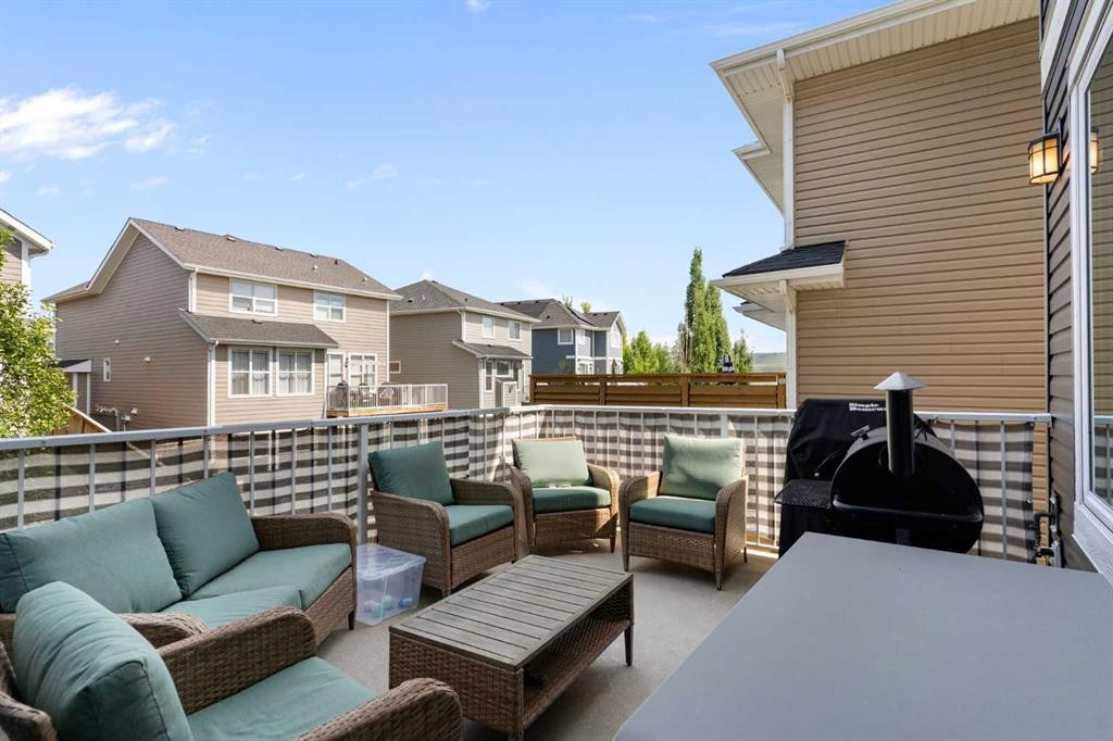 434 River Heights Drive, Cochrane, AB - Outdoor With Deck Patio Veranda With Exterior