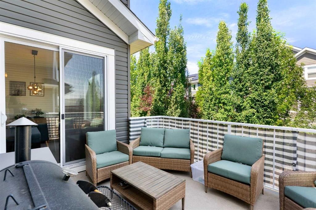 434 River Heights Drive, Cochrane, AB - Outdoor With Deck Patio Veranda With Exterior