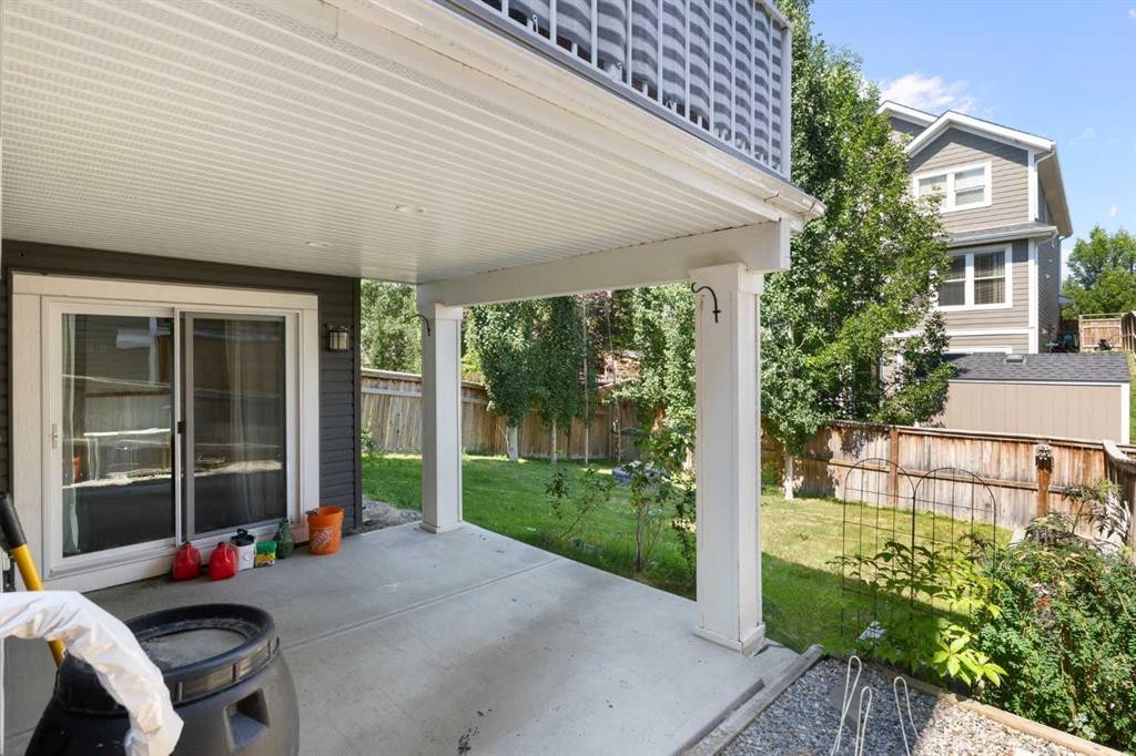 434 River Heights Drive, Cochrane, AB - Outdoor With Deck Patio Veranda