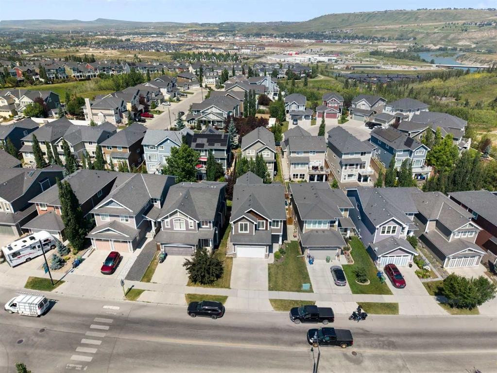 434 River Heights Drive, Cochrane, AB - Outdoor With View