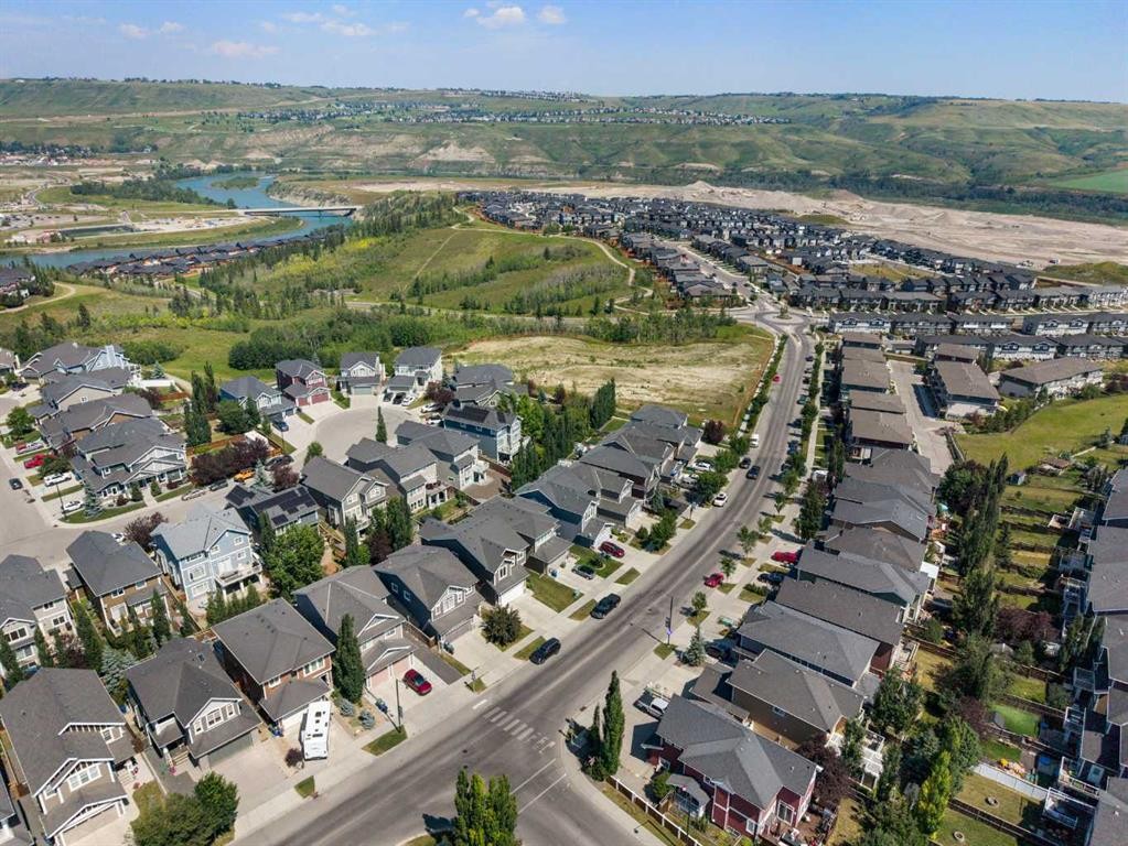 434 River Heights Drive, Cochrane, AB - Outdoor With View