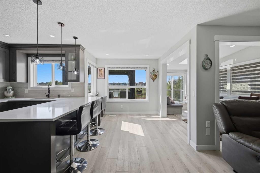 760 Saddlecreek Way Ne, Calgary, AB - Indoor Photo Showing Kitchen With Upgraded Kitchen