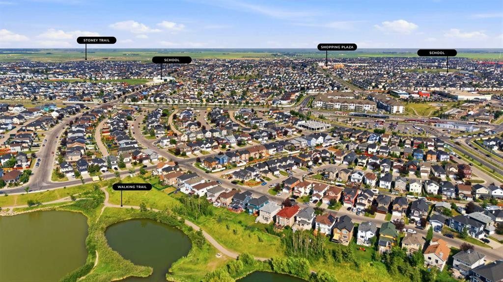 760 Saddlecreek Way Ne, Calgary, AB - Outdoor With View