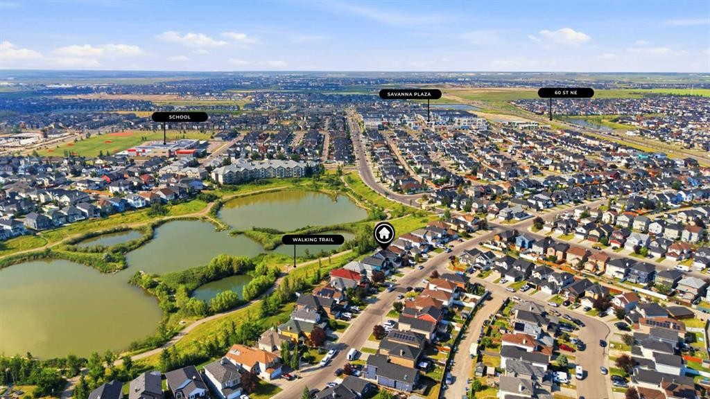 760 Saddlecreek Way Ne, Calgary, AB - Outdoor With View