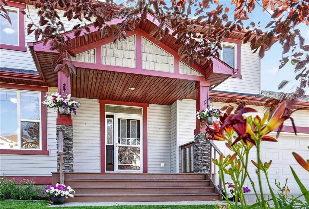 21 Mcintyre Place Nw, Langdon, AB - Outdoor With Deck Patio Veranda
