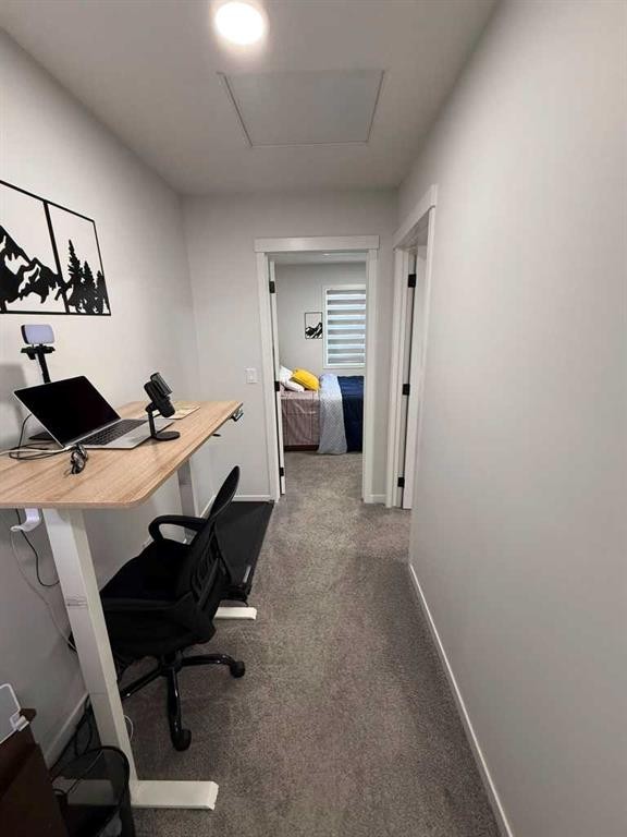 41 Edith Gate Nw, Calgary, AB - Indoor Photo Showing Office