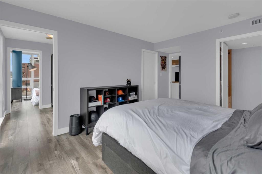 504-1110 11 Street Sw, Calgary, AB - Indoor Photo Showing Bedroom