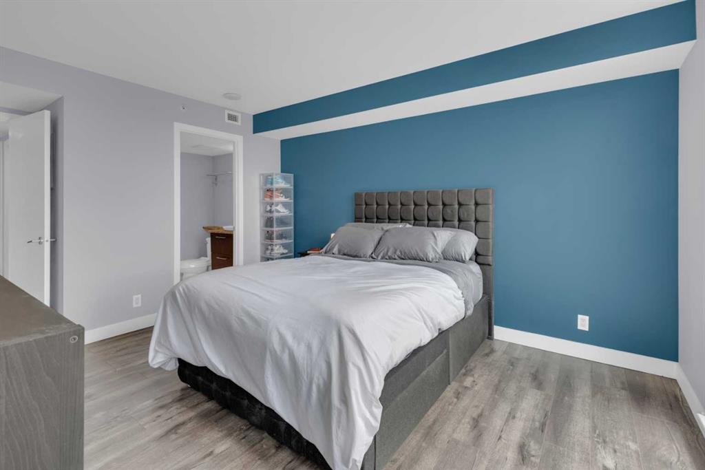 504-1110 11 Street Sw, Calgary, AB - Indoor Photo Showing Bedroom