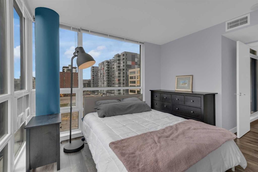 504-1110 11 Street Sw, Calgary, AB - Indoor Photo Showing Bedroom