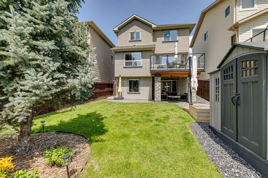 36 Cranwell Green Se, Calgary, AB - Outdoor With Deck Patio Veranda