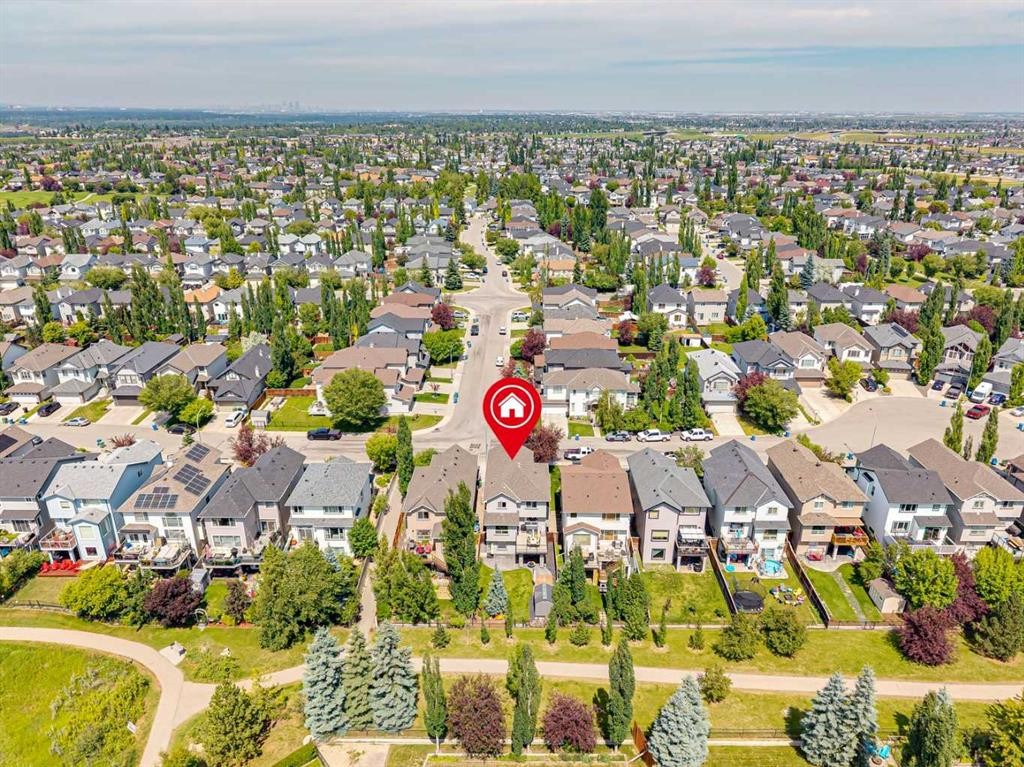 36 Cranwell Green Se, Calgary, AB - Outdoor With View