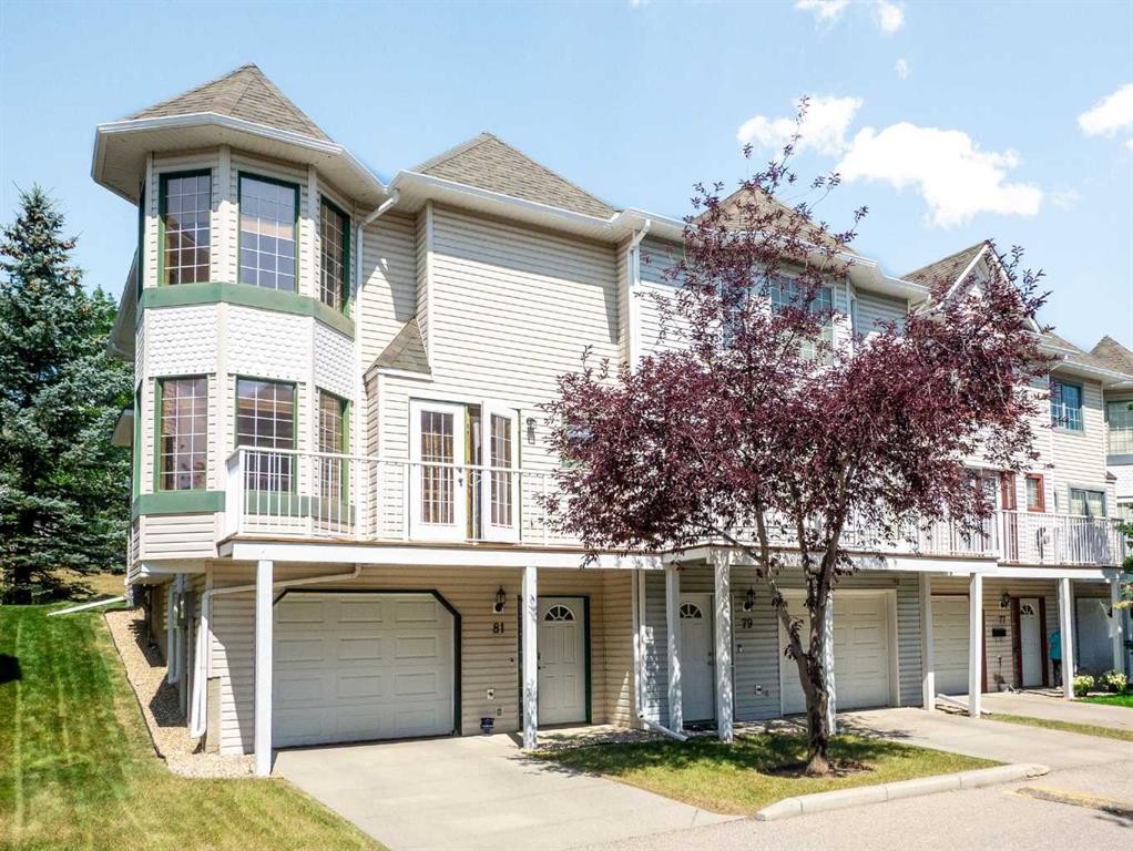 81 Prominence View Sw, Calgary, AB - Outdoor With Deck Patio Veranda With Facade