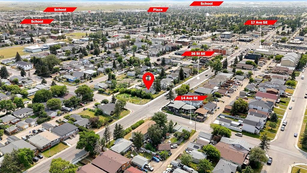 1506 36 Street Se, Calgary, AB - Outdoor With View