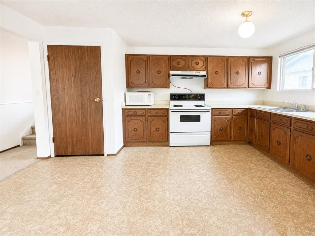 88 Castleglen Way Ne, Calgary, AB - Indoor Photo Showing Kitchen With Double Sink