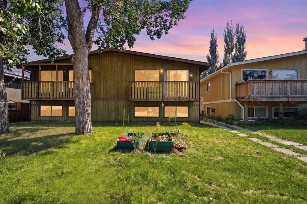 7343 36 Avenue Nw, Calgary, AB - Outdoor With Deck Patio Veranda
