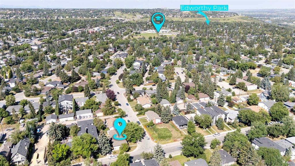 3803 4 Avenue Sw, Calgary, AB - Outdoor With View
